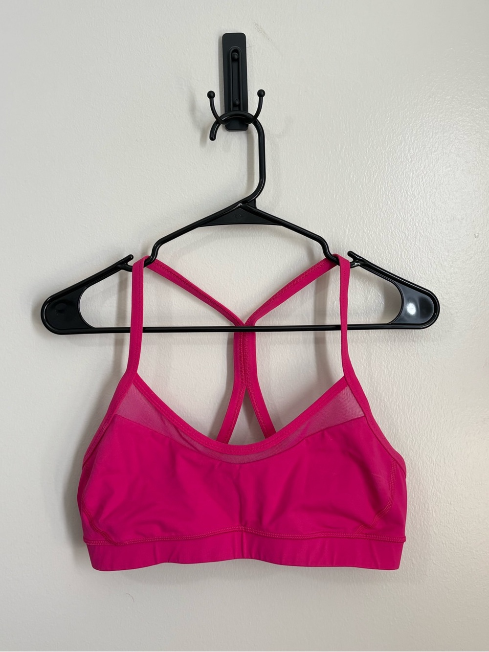 LULULEMON Pink Strappy Sports Bra